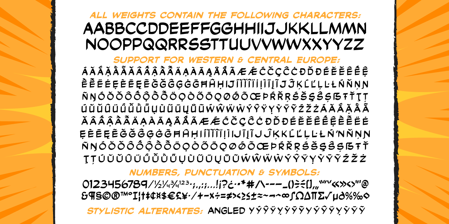 Cutthroat Font Poster #1