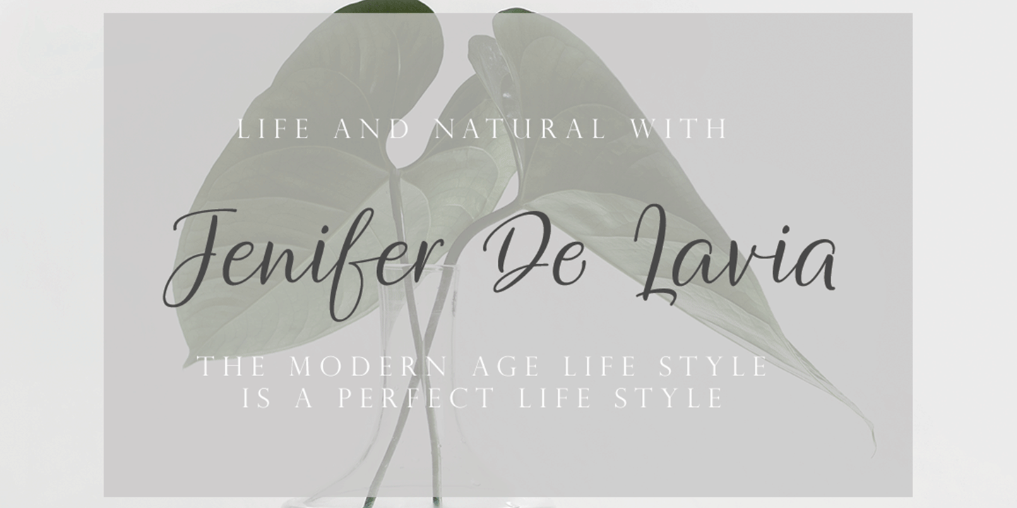 Heirley Script Font Poster #6