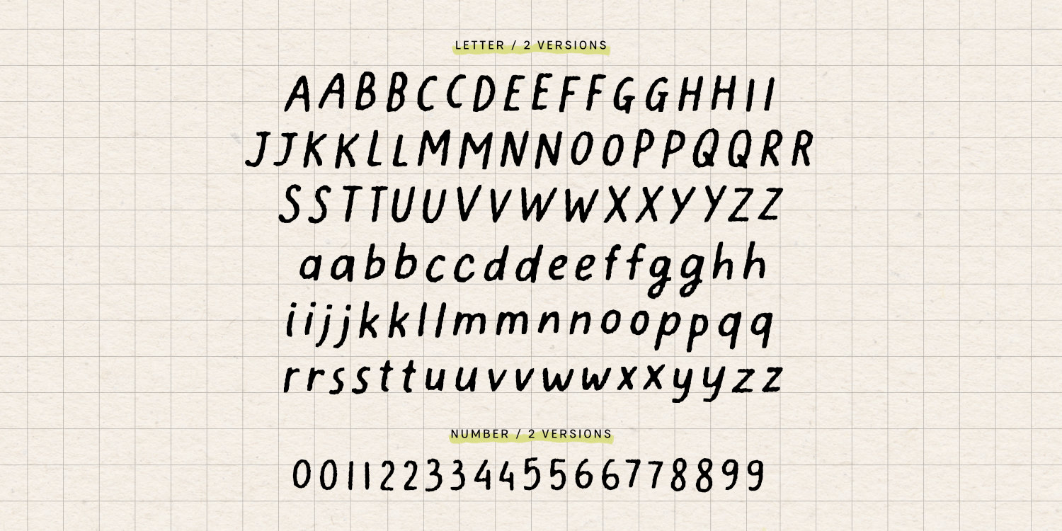 Elastique Stylo Font Poster #1