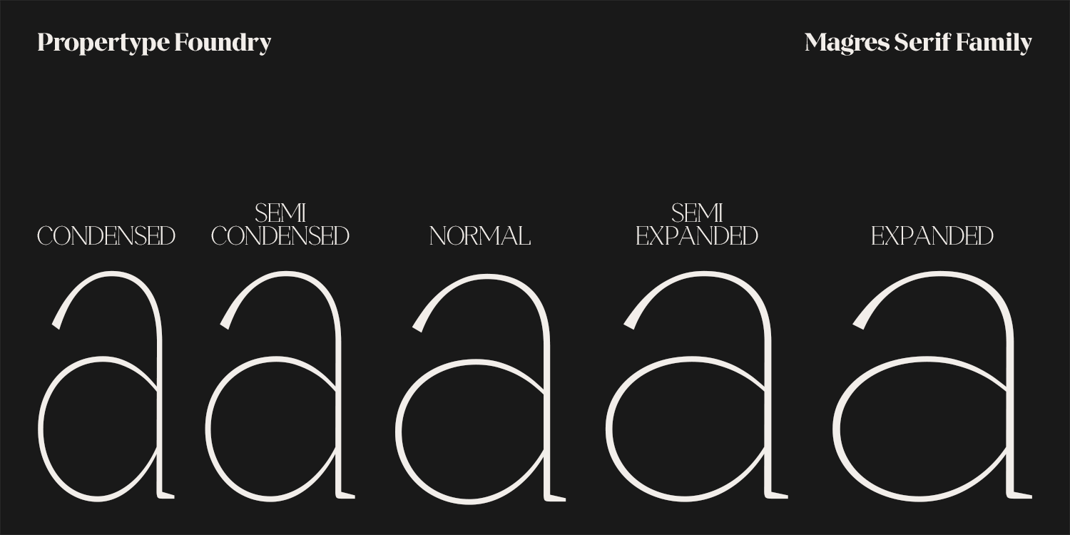 Magres Font Poster #13
