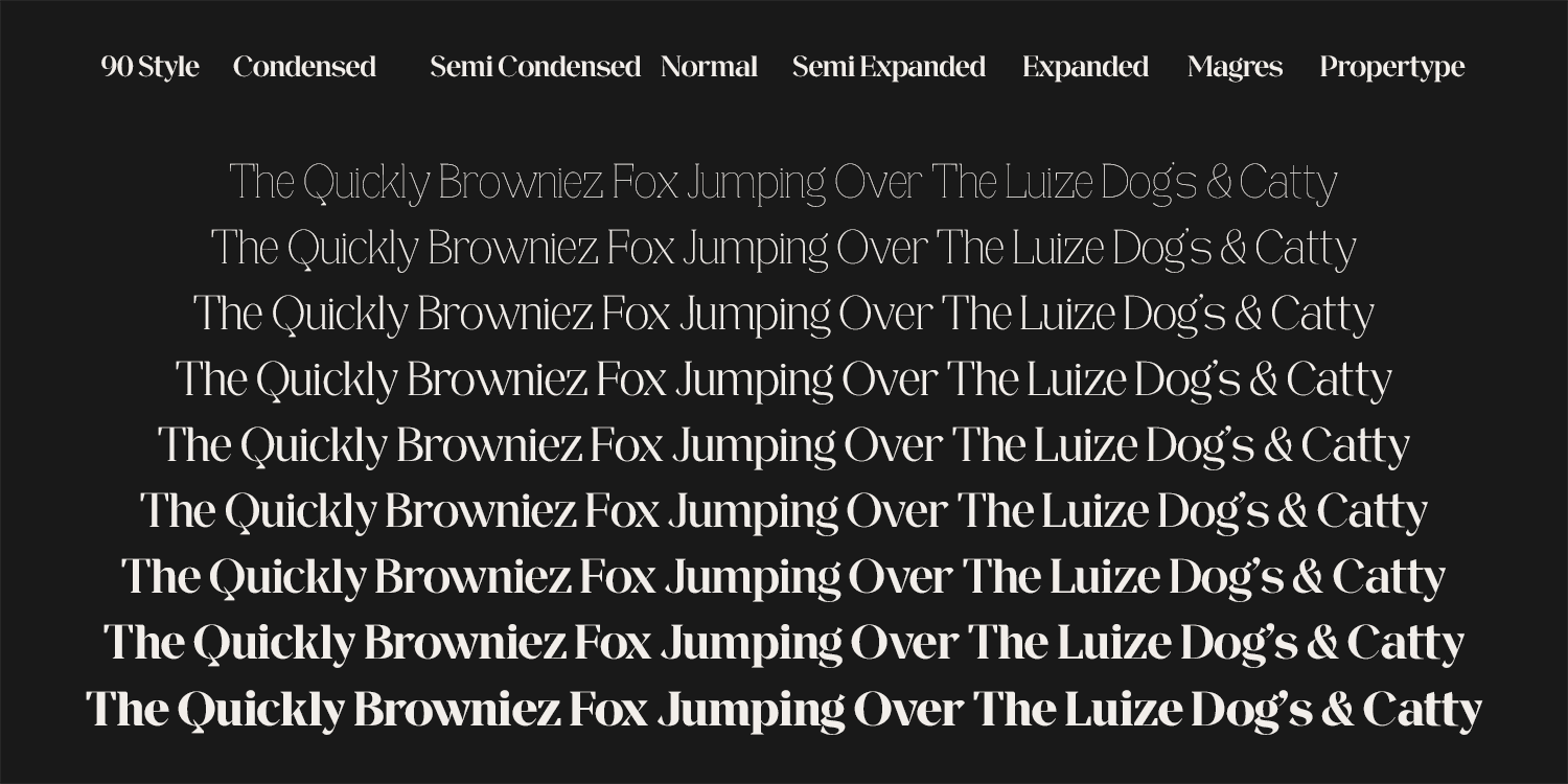 Magres Font Poster #4