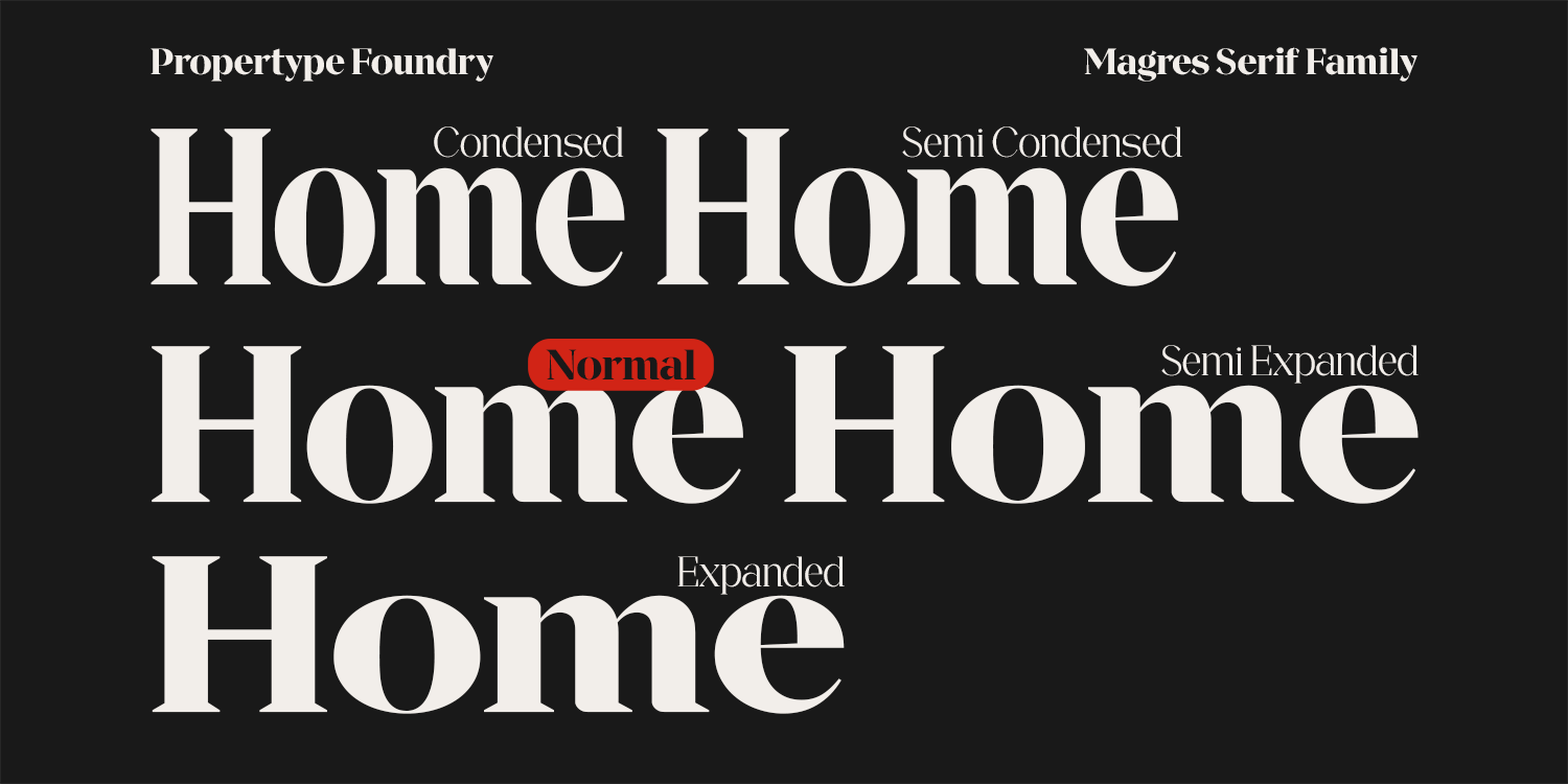 Magres Font Poster #9