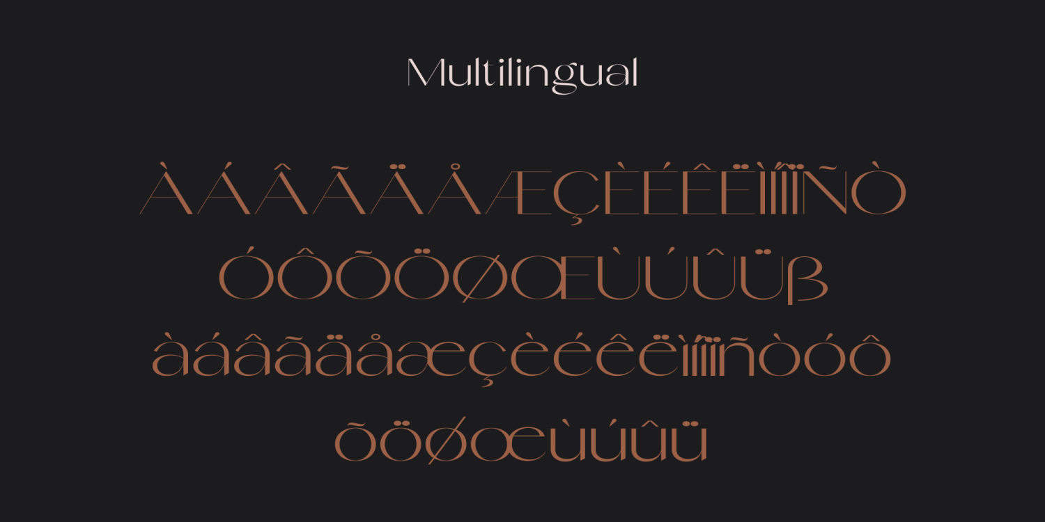 Verona Font Poster #1