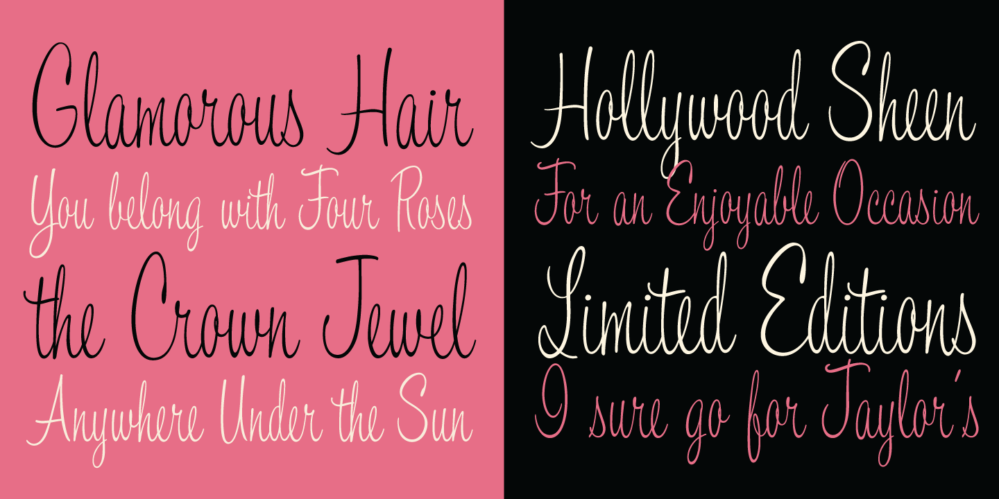Filmotype Jewel Font Poster #3