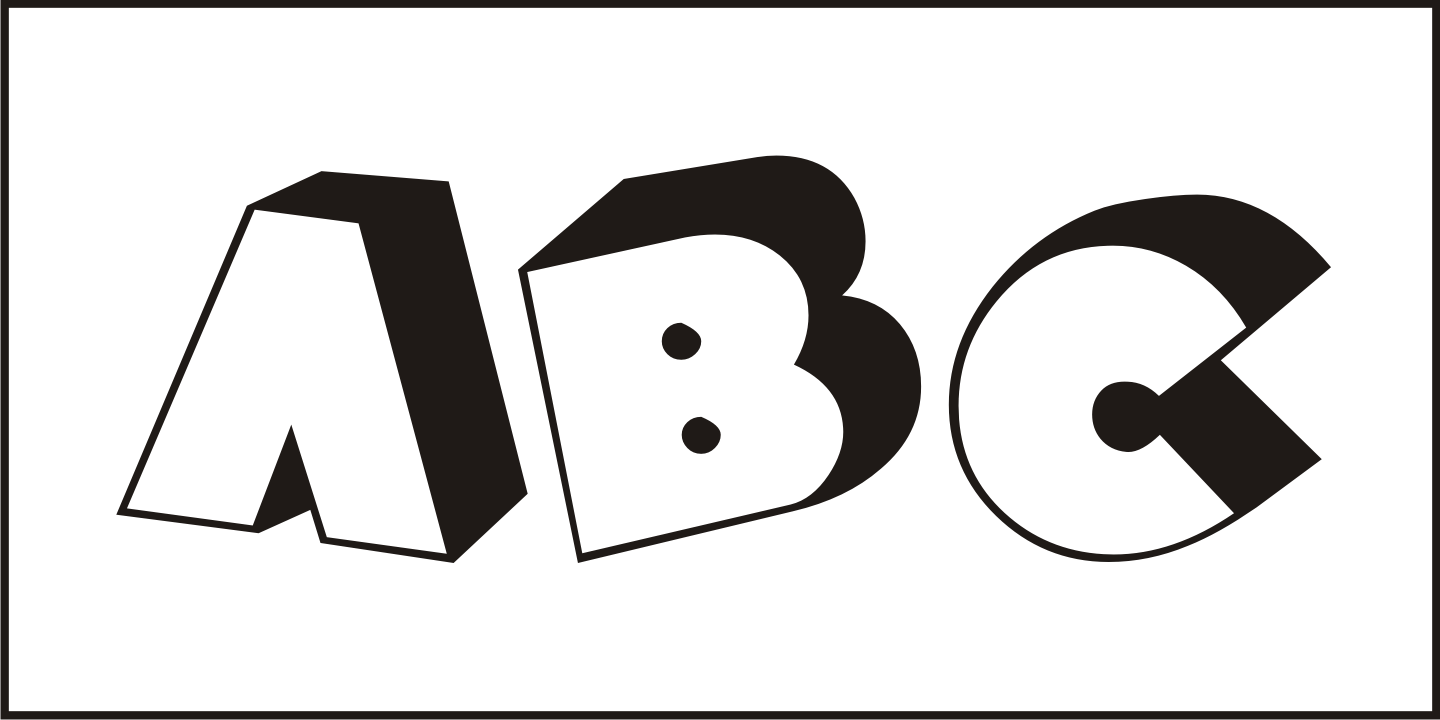 Silly Behavior Font Poster #1