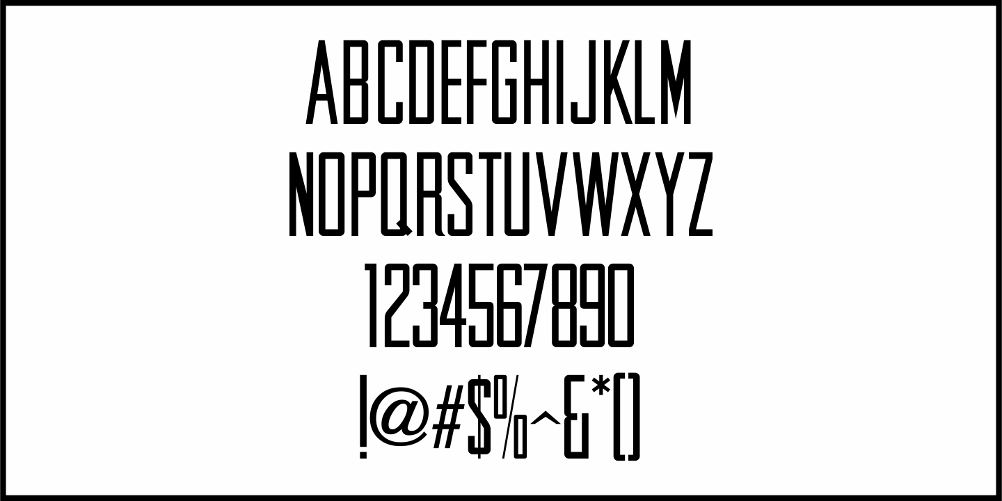 Informational Sans Font Poster #3