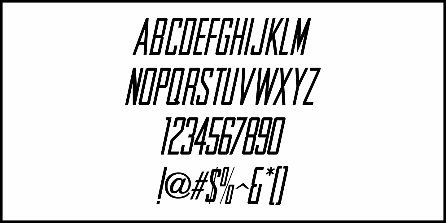 Informational Sans Font Poster #5
