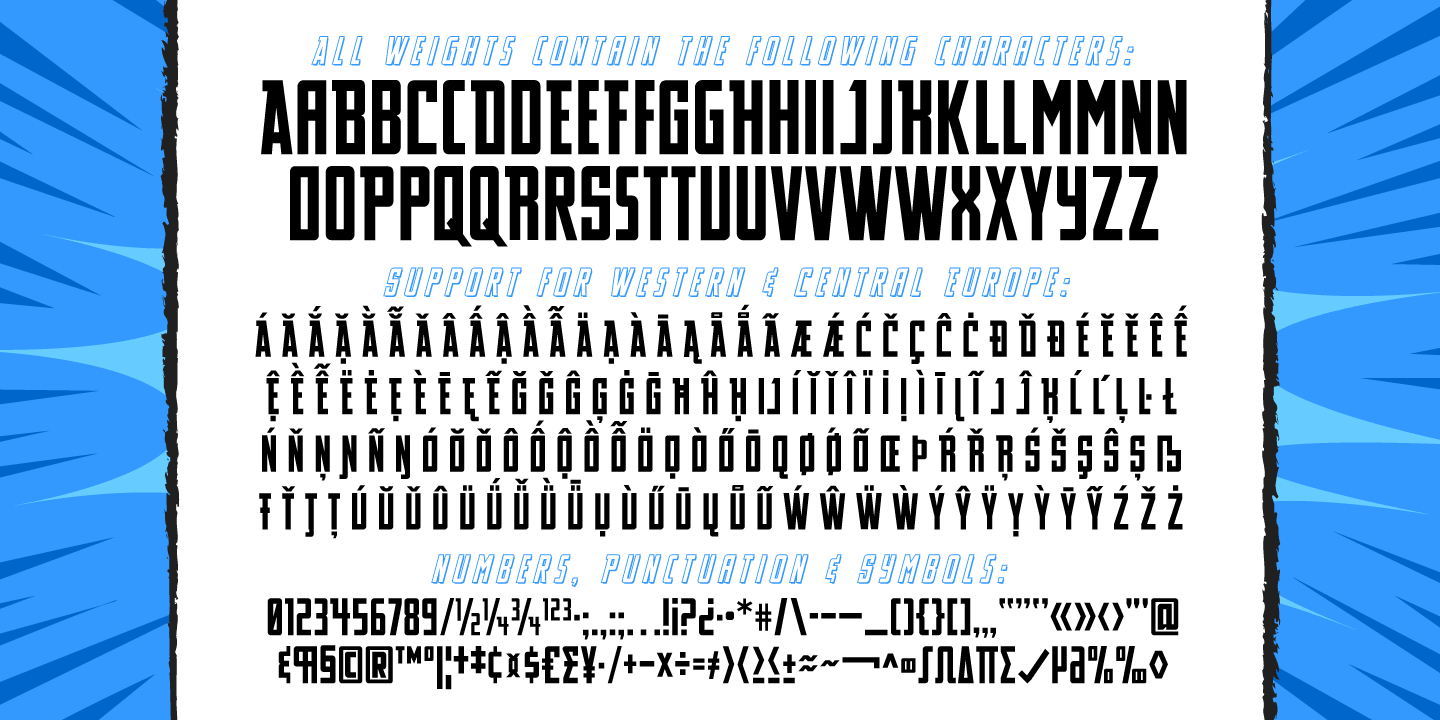 Stand by 4 Action Font Poster #1