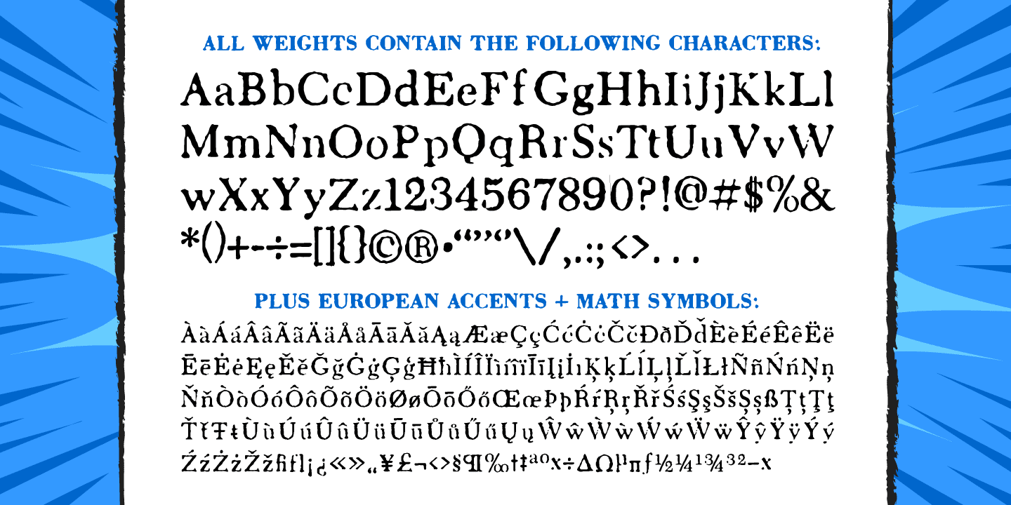 Letterhack Serif Font Poster #1