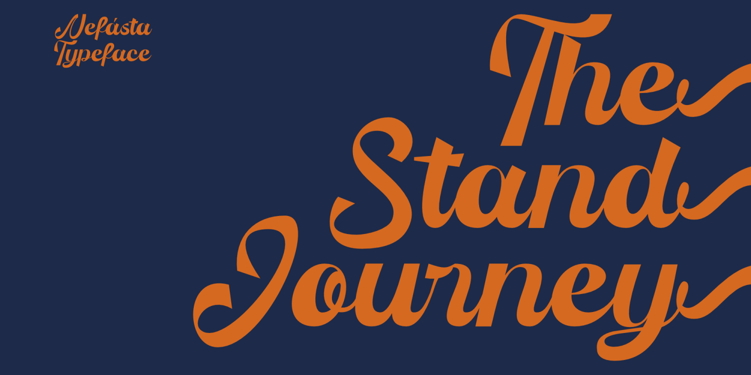 Nefasta Font Poster #5