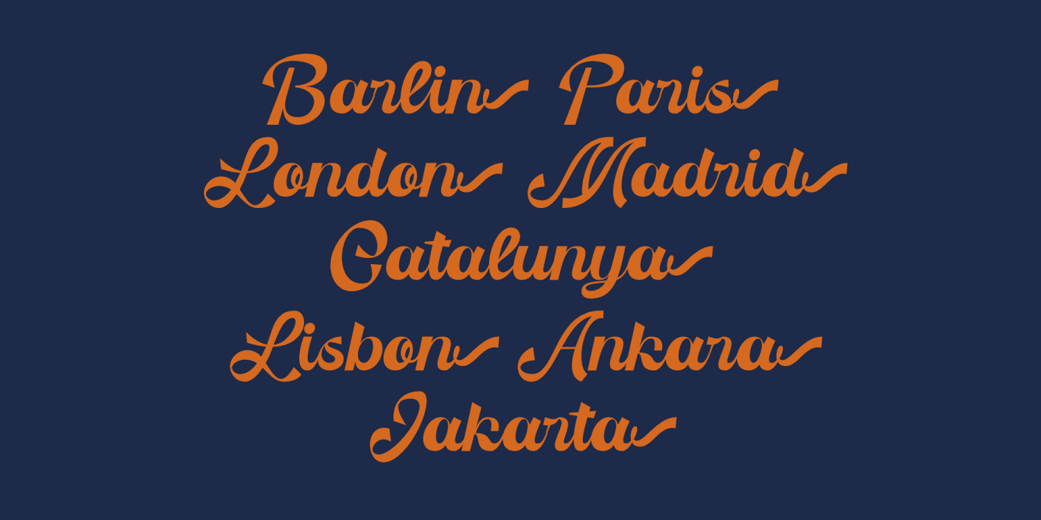 Nefasta Font Poster #6