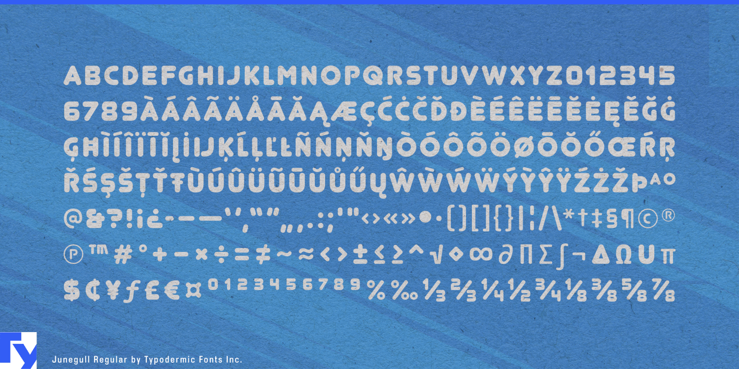 Junegull Font Poster #1