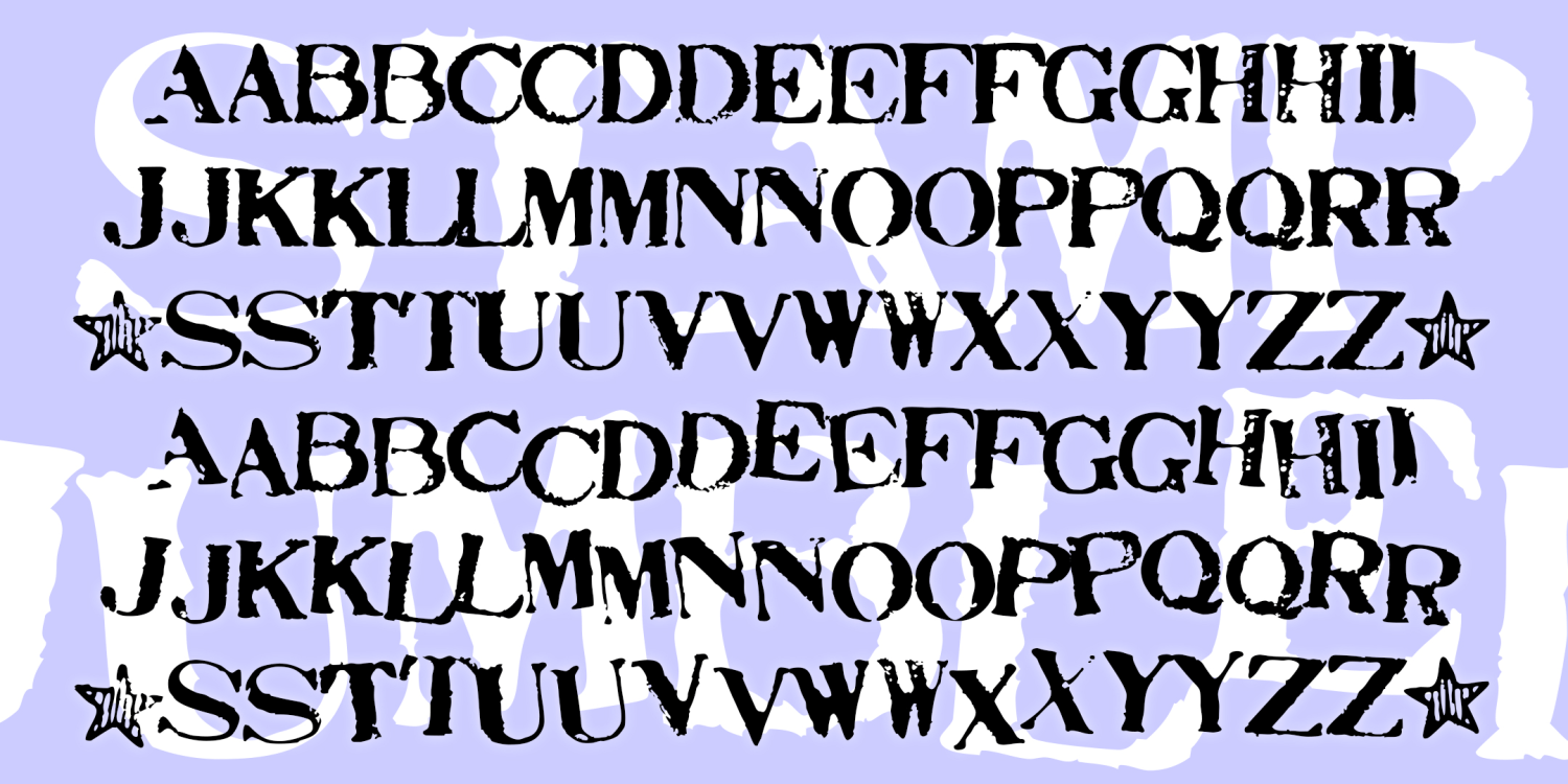 Stamp Act Font Family Poster
