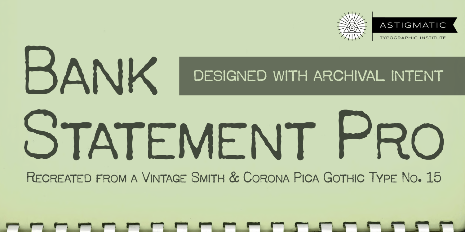 Bank Statement Pro AOE Poster