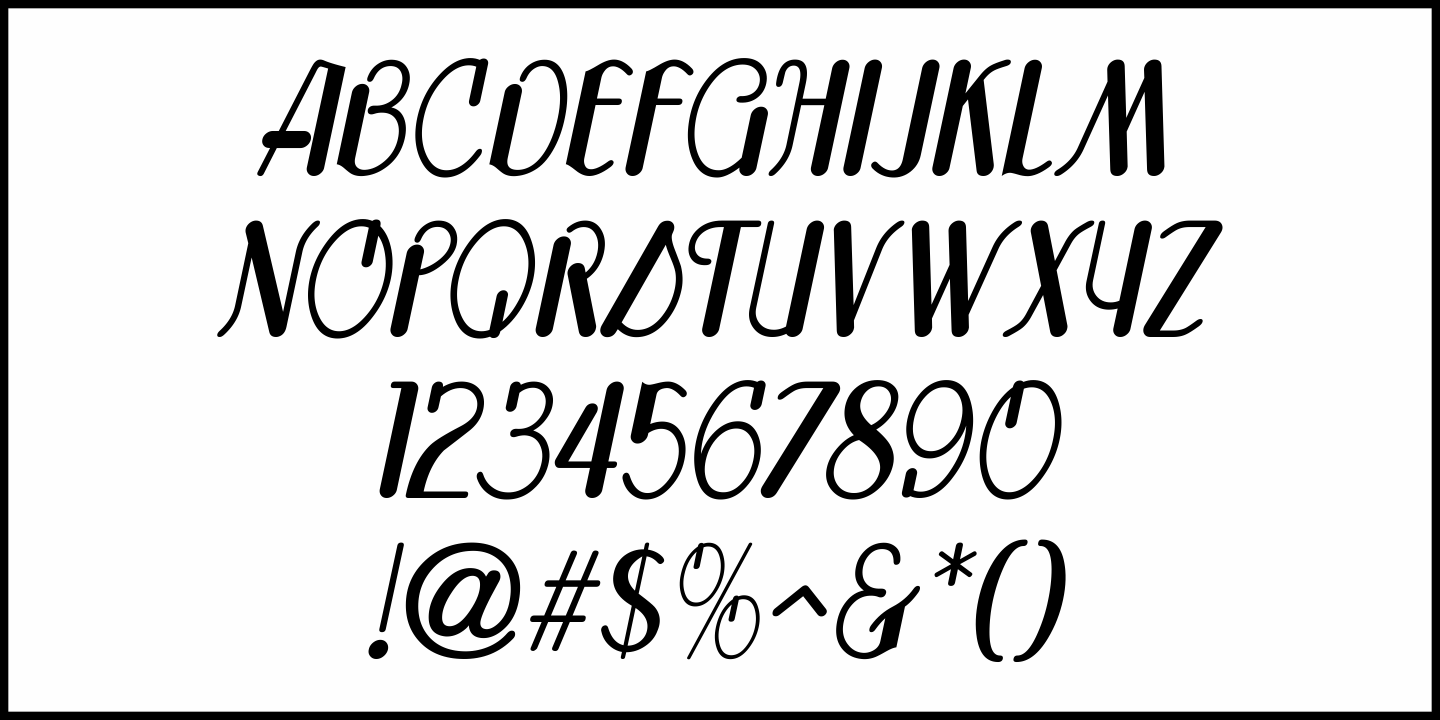 Dance Time Font Poster #1