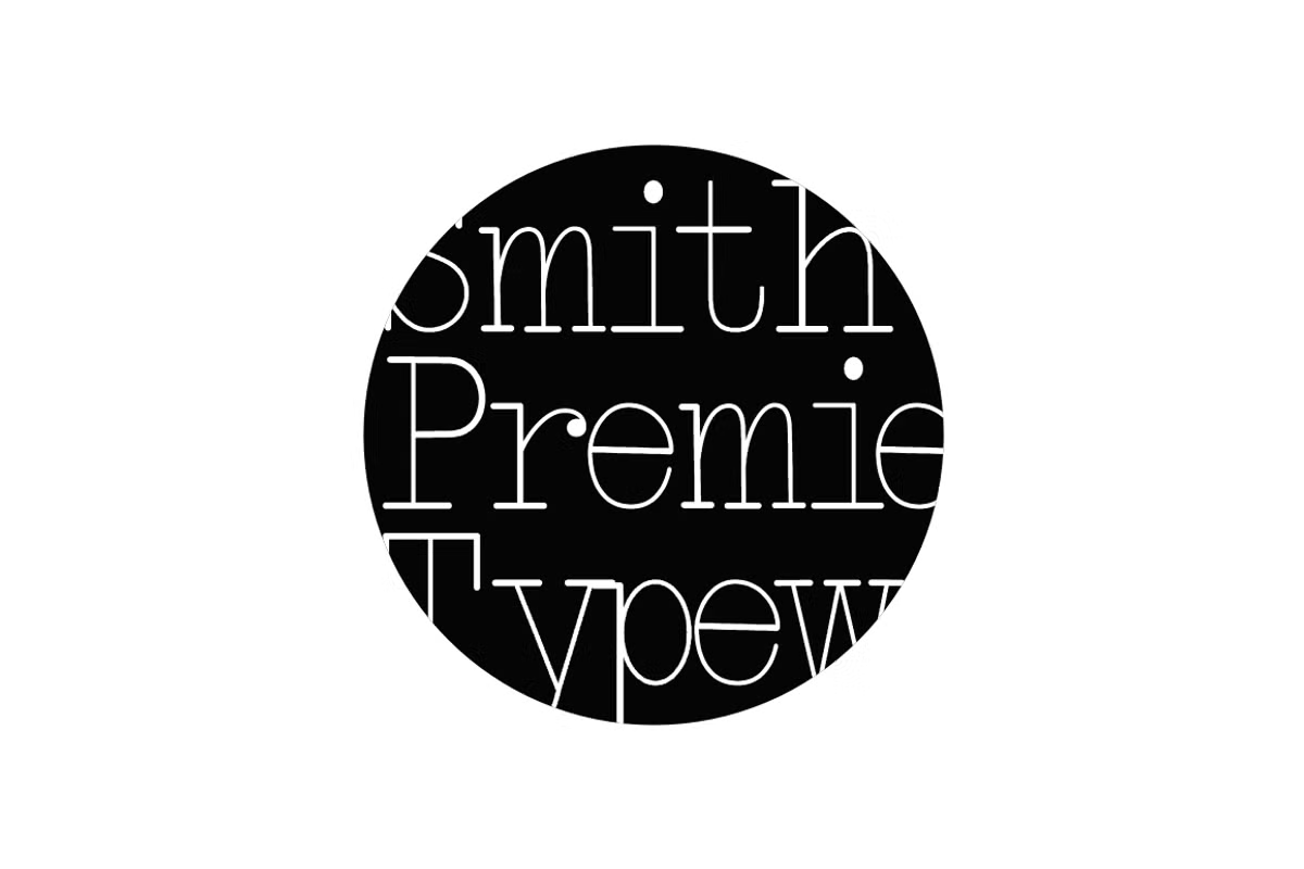 Smith-Premier Typewriter Font Family Poster