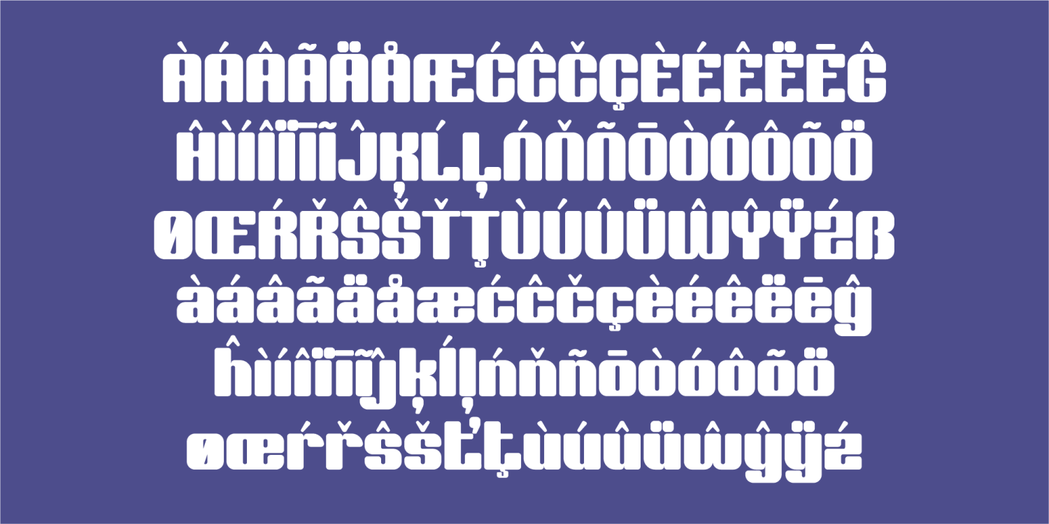 Year Sync Font Poster #1