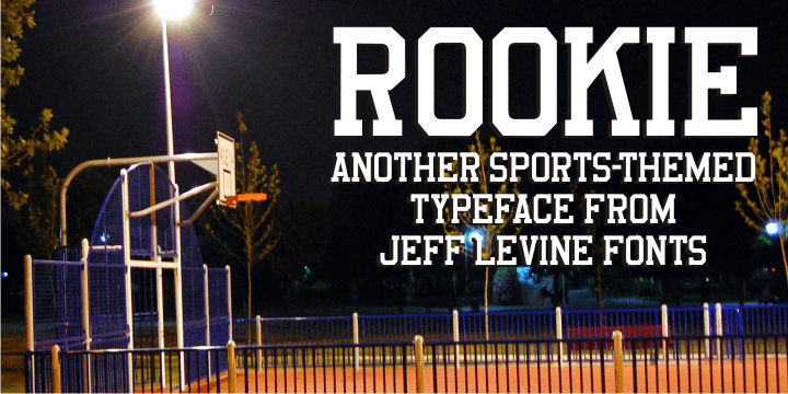 Rookie Font Poster #1