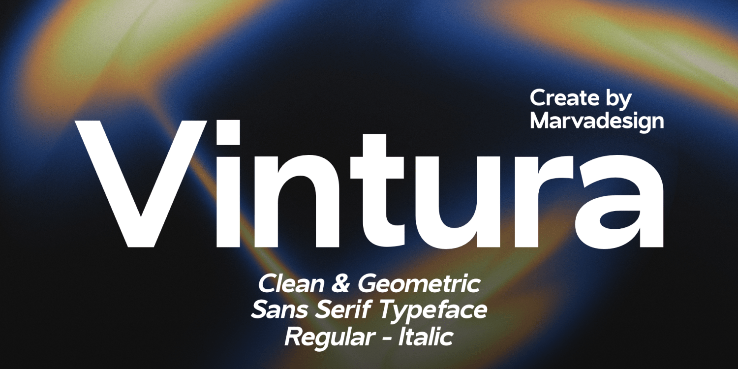 Vintura Font Poster #1