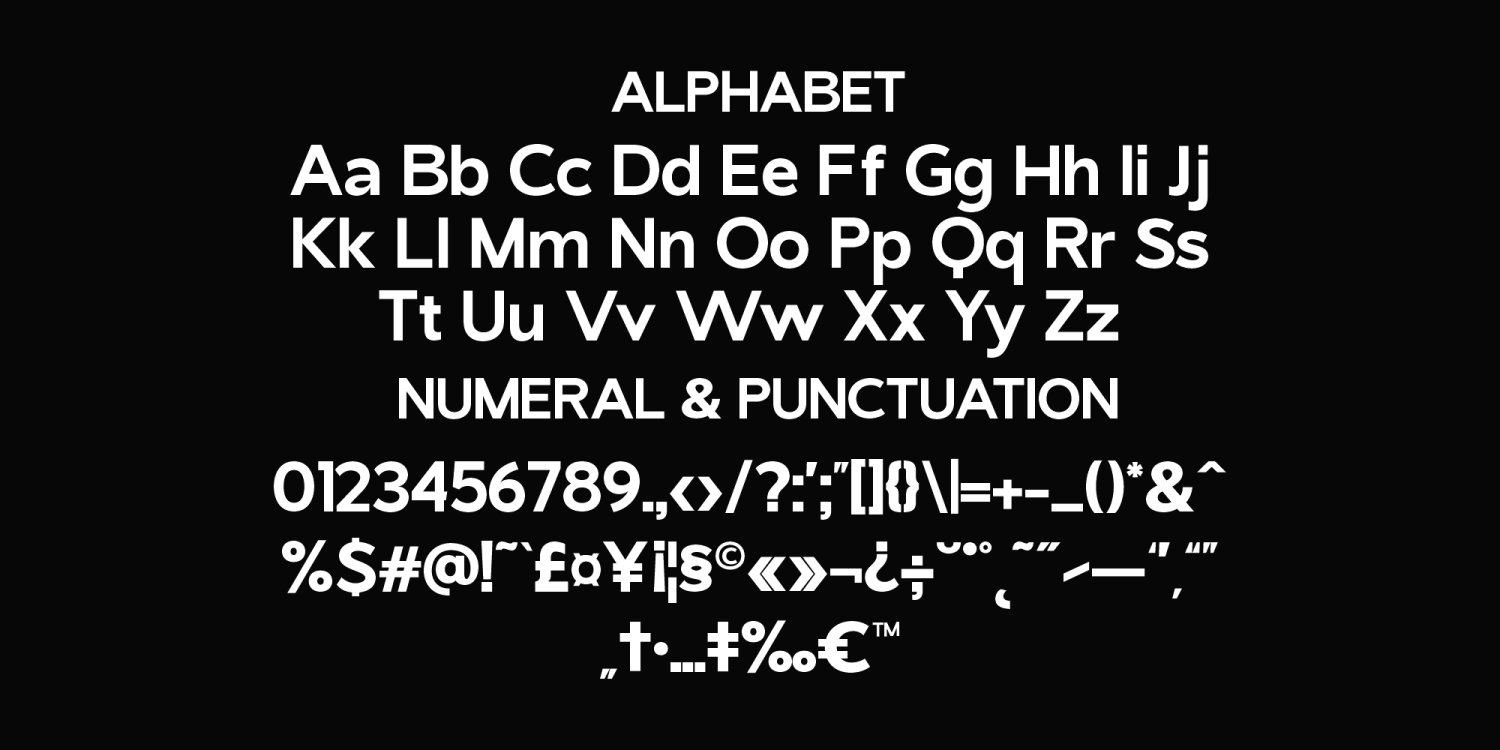 Vintura Font Poster #1