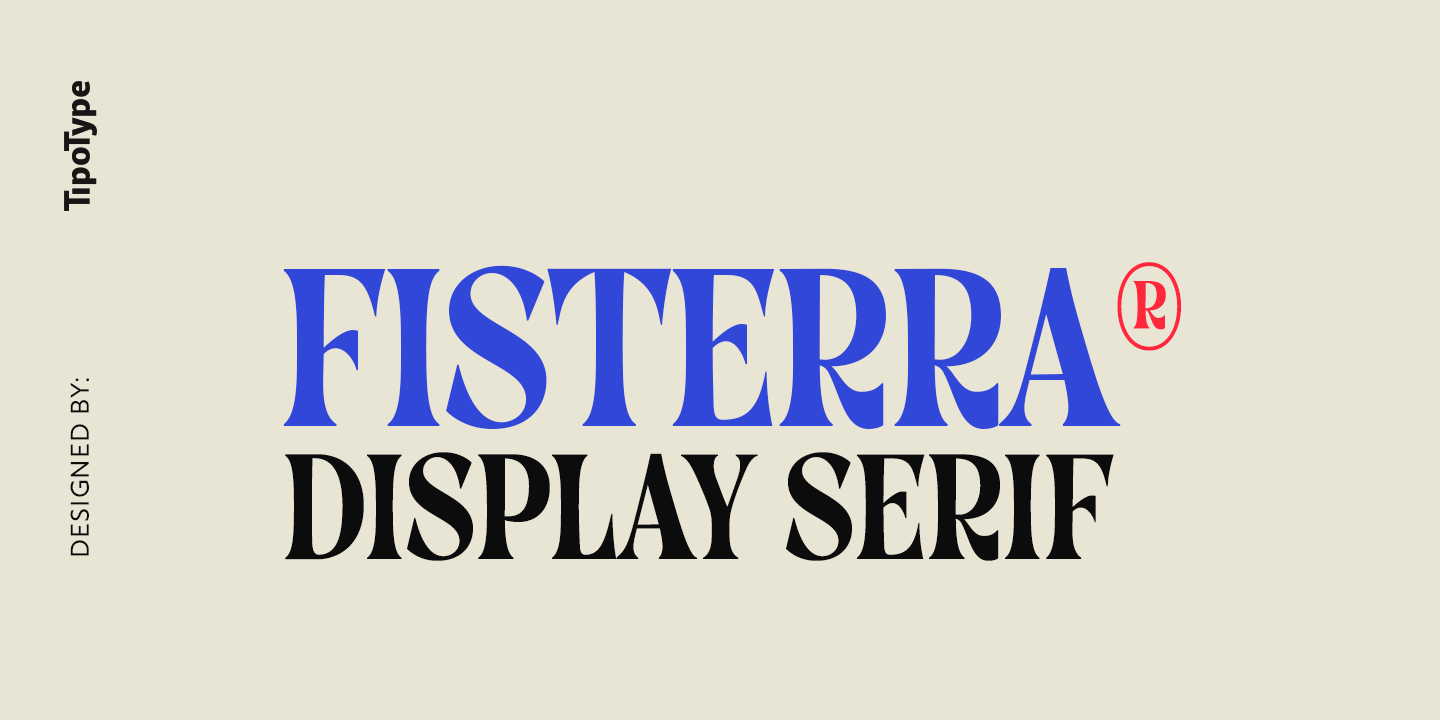 Fisterra Font Poster #1