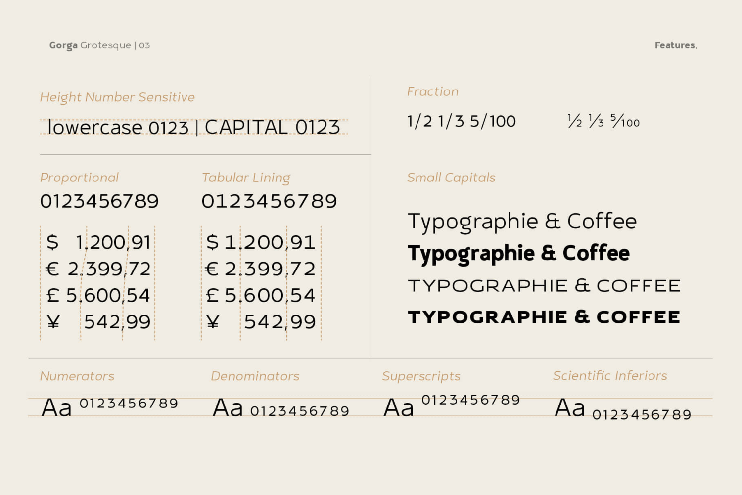 Gorga Grotesque Font Poster #1