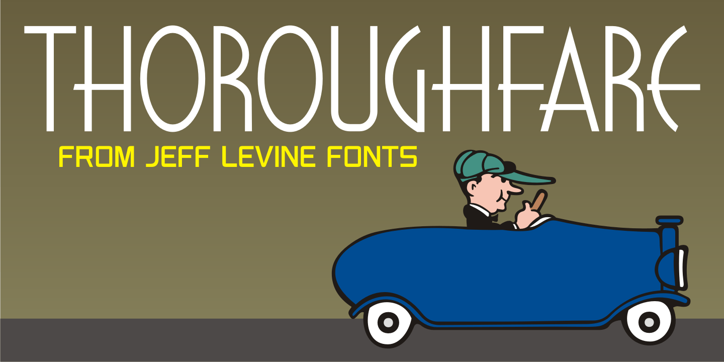 Thoroughfare Font Family