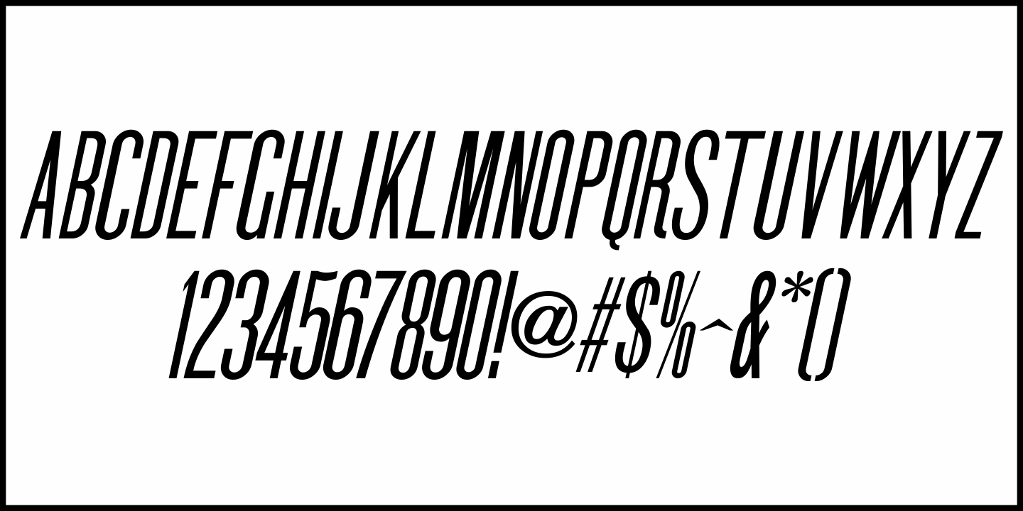 Local Paper Font Poster #5