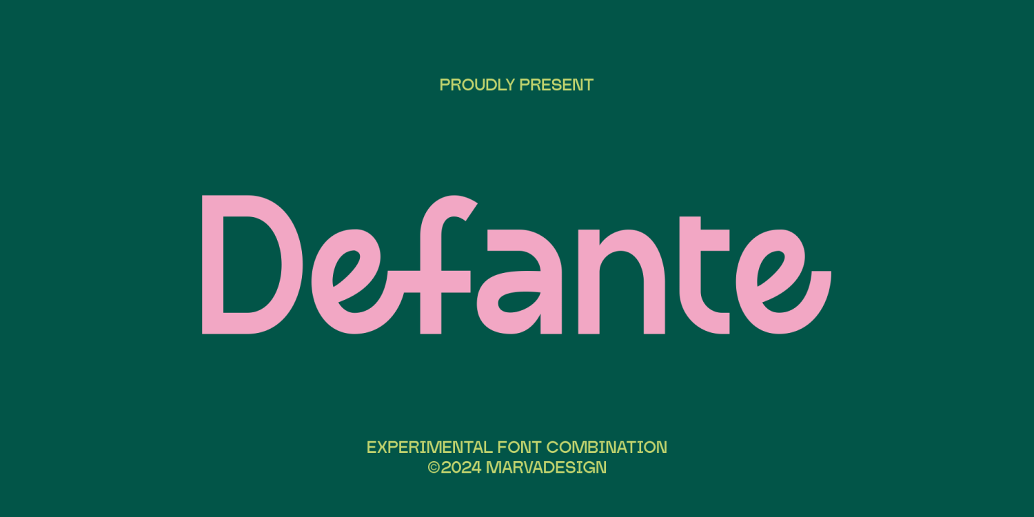 Defante Poster