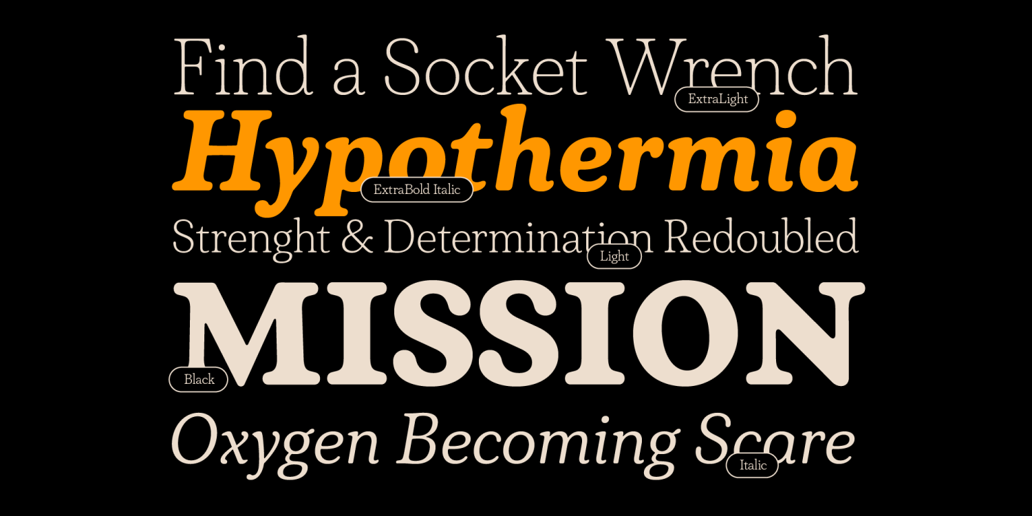 Plush Font Poster #1