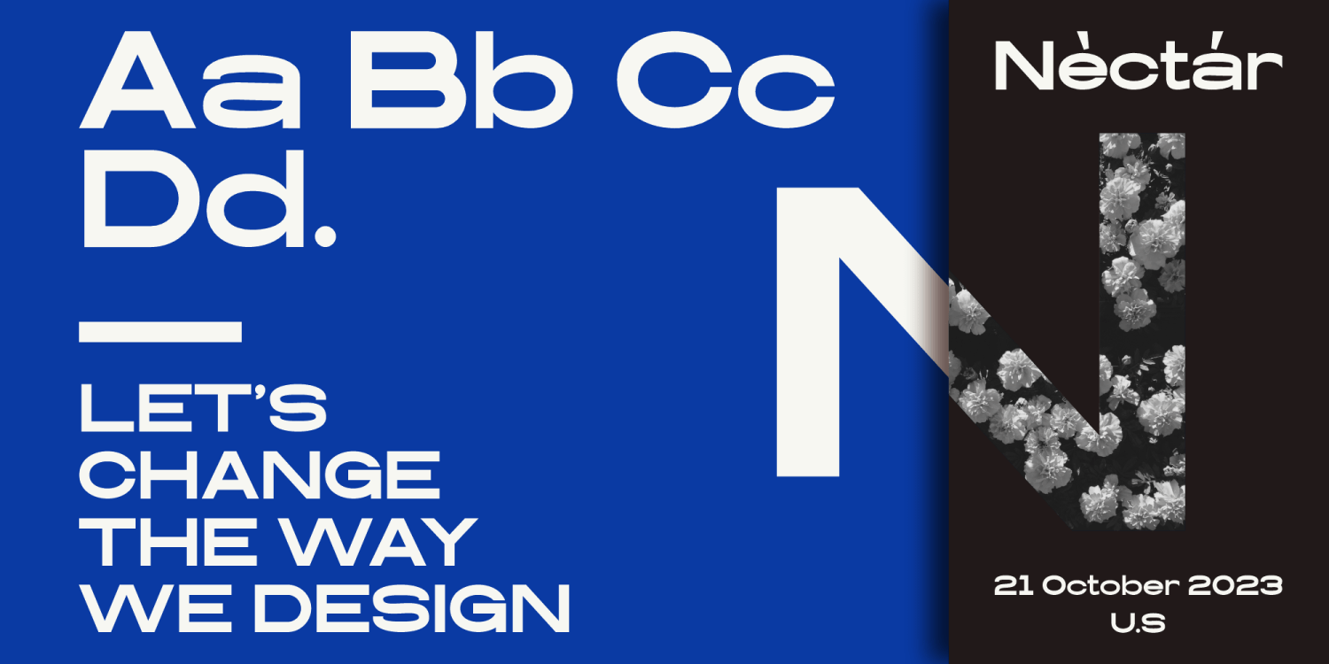 Dismantle Font Poster #1