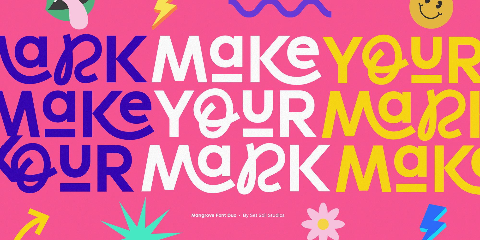 Mangrove Font Poster #1