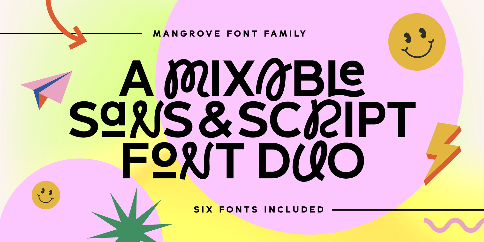 Mangrove Font Poster #1