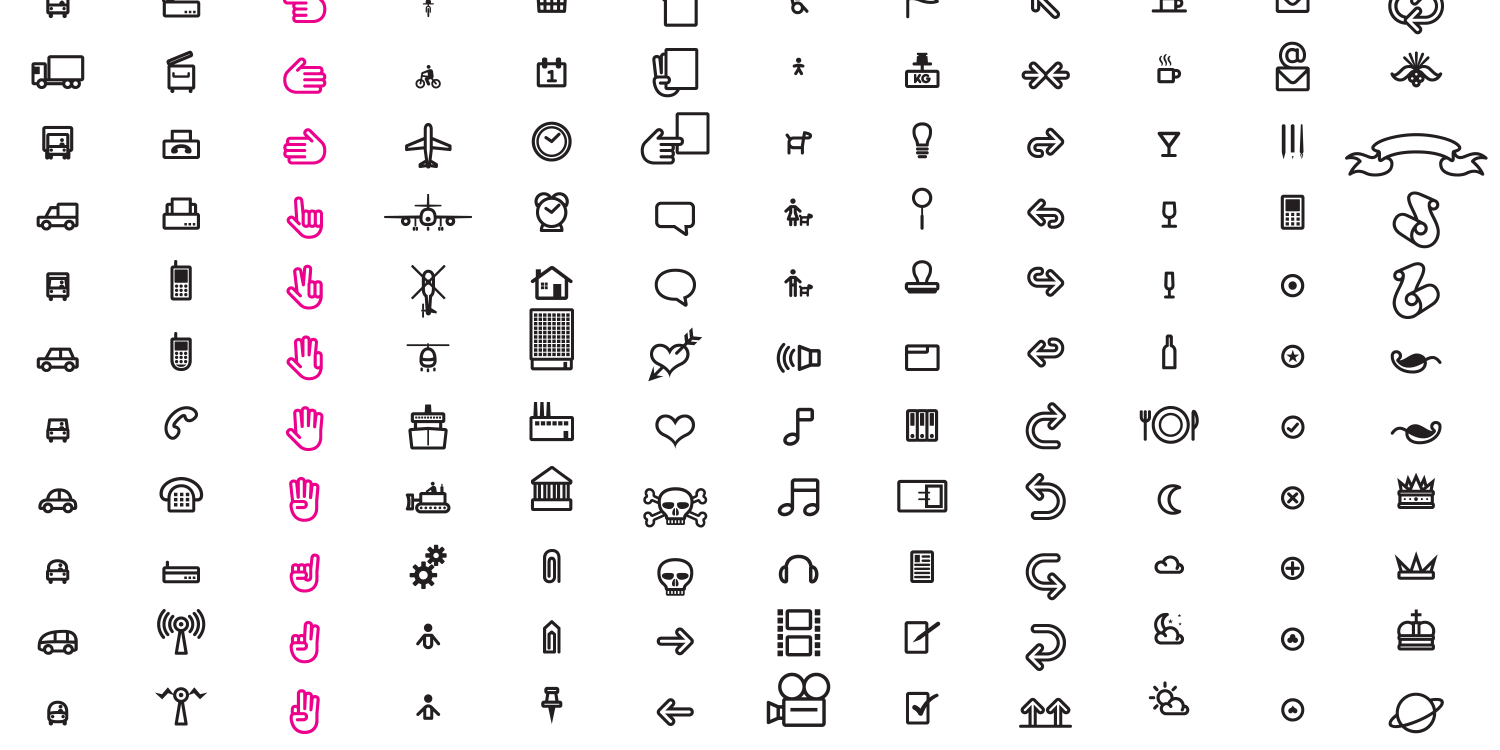 Pictypo Font Poster #1