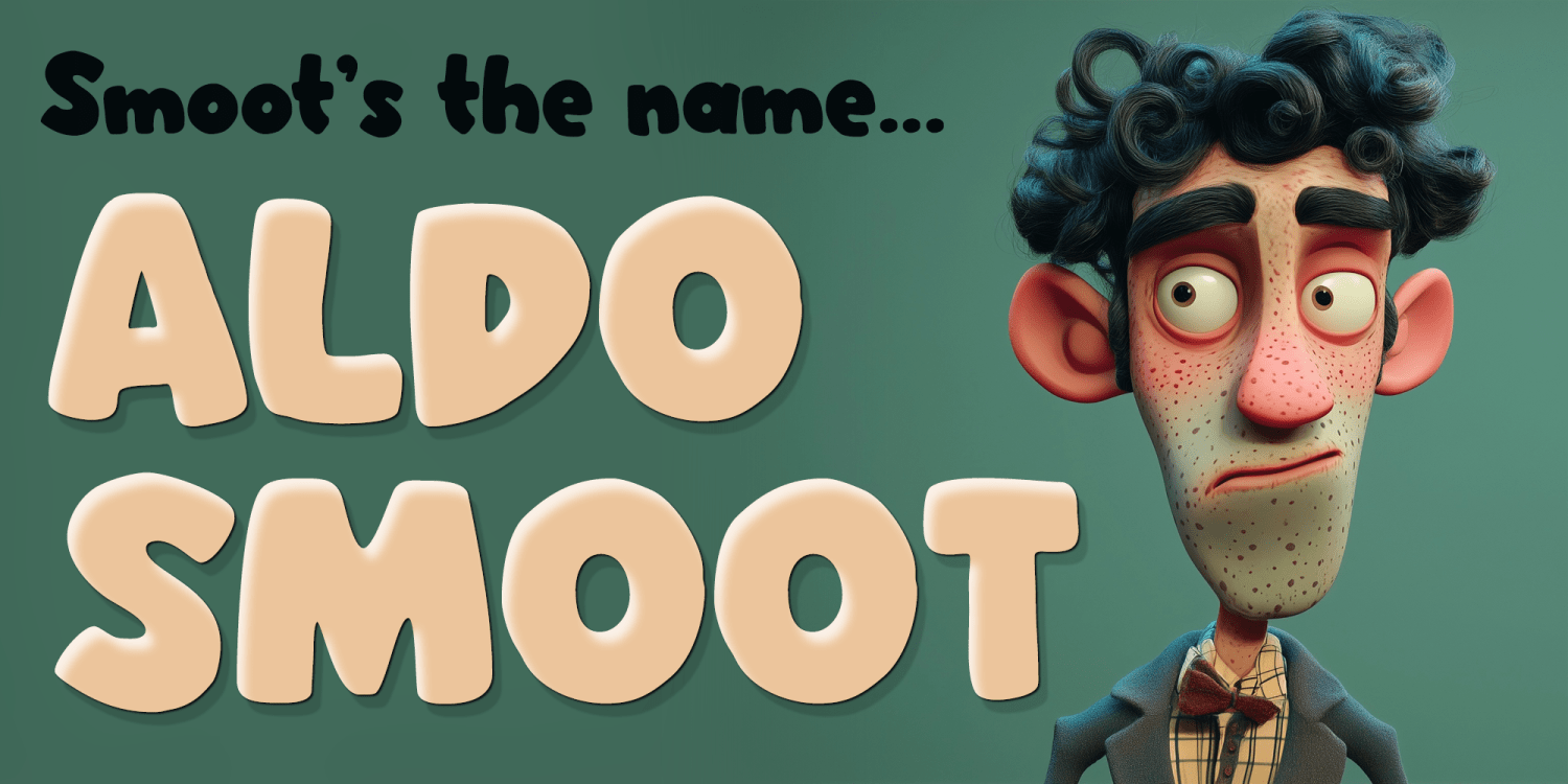 Aldo Smoot Font Family Poster