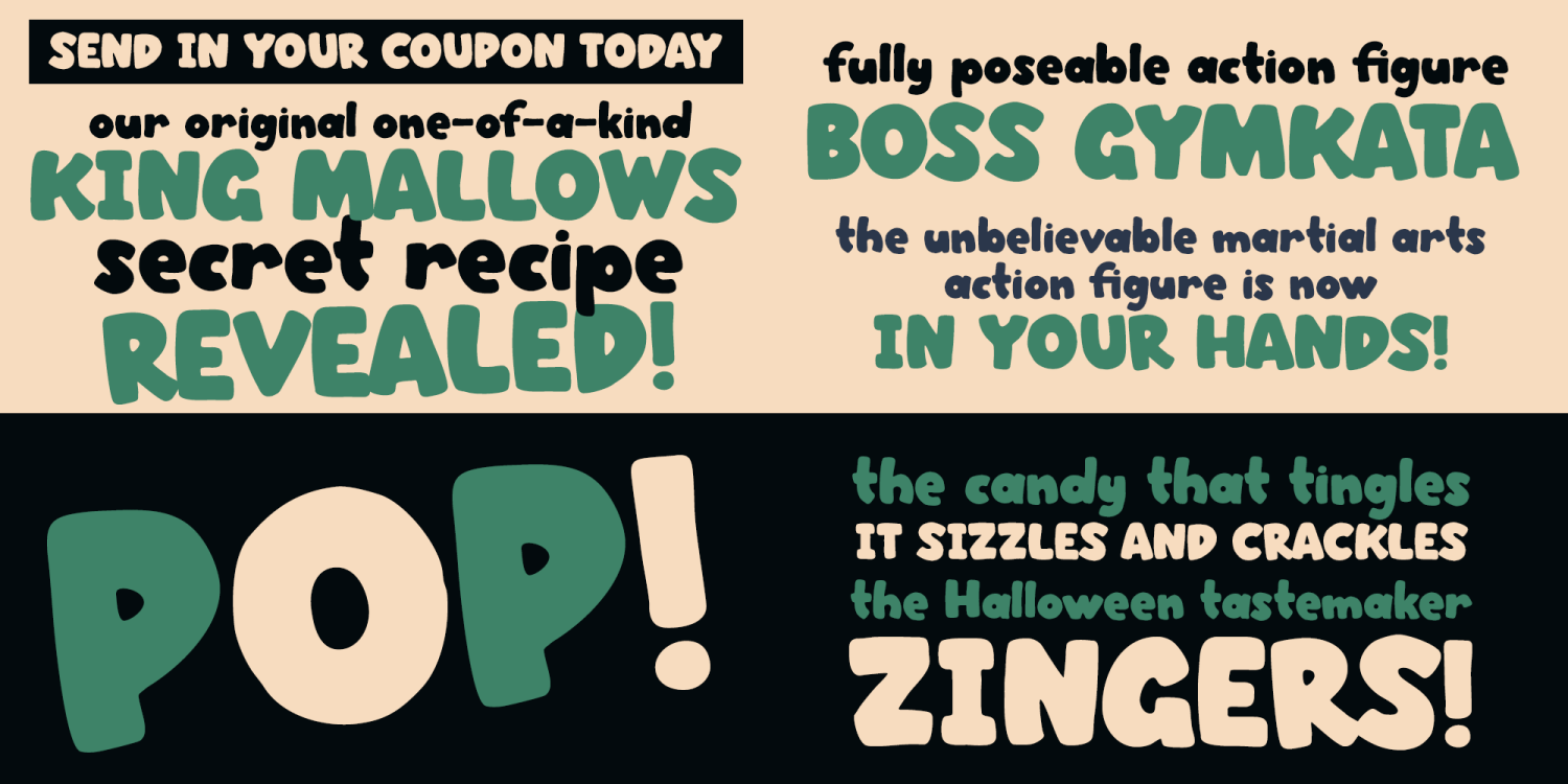 Aldo Smoot Font Poster #4