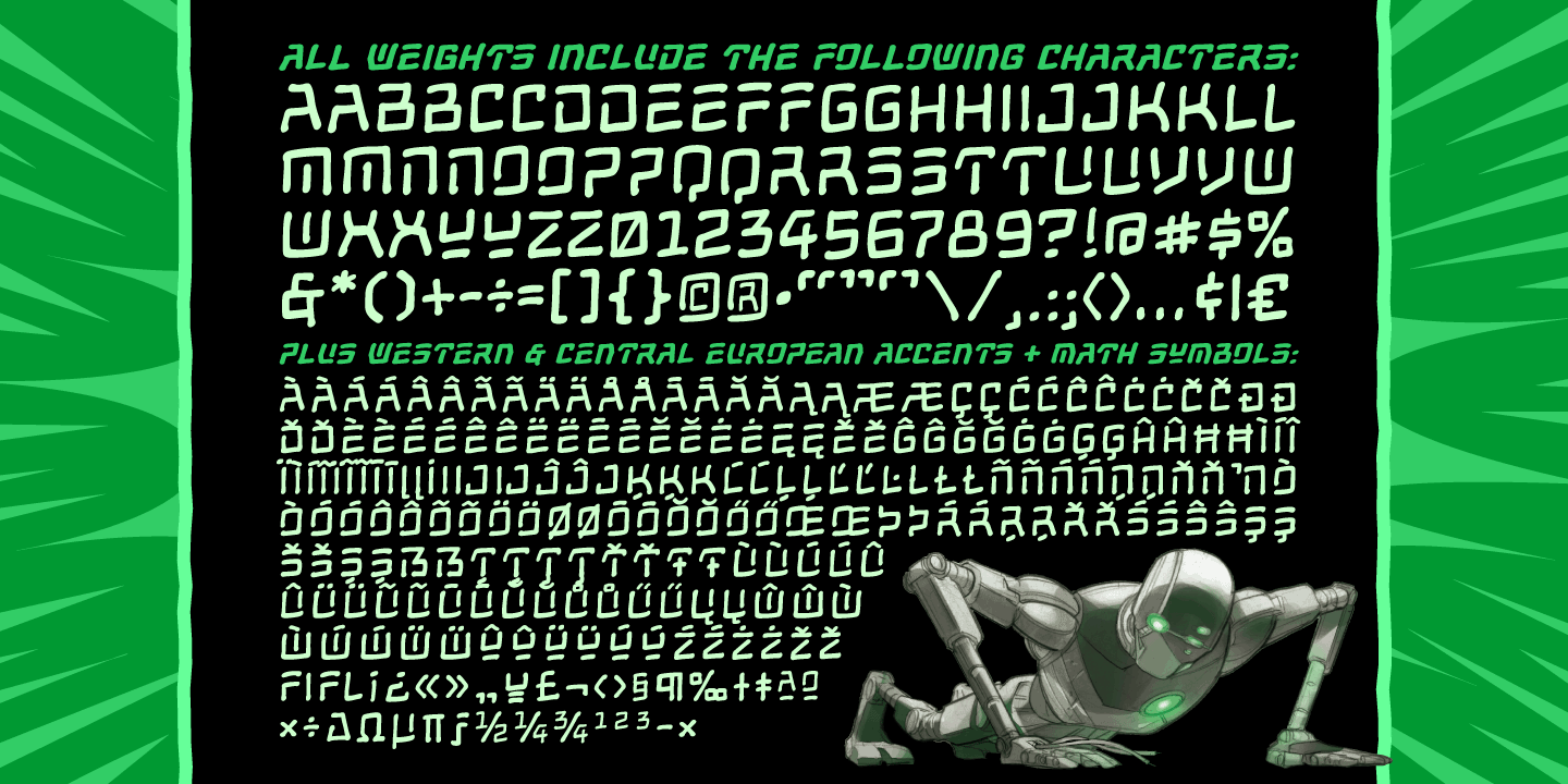 Cybervox Font Poster #1