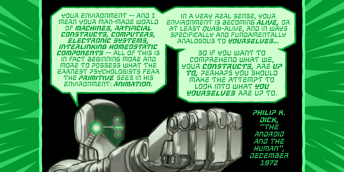 Cybervox Font Poster #1