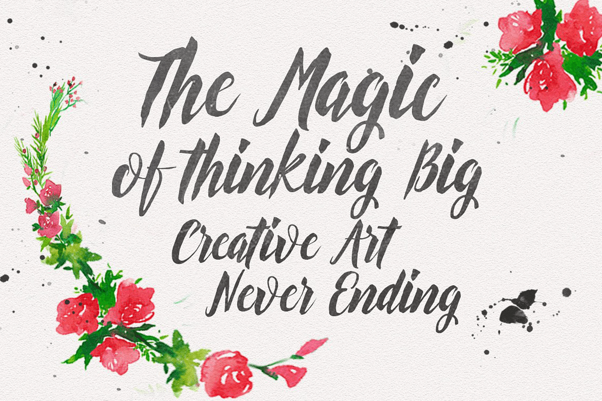 Exoticus Font Poster #2