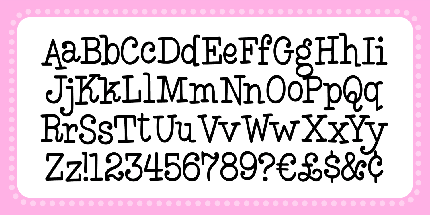 Markie Font Poster #1