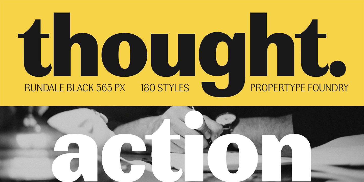 Rundale Font Poster #11