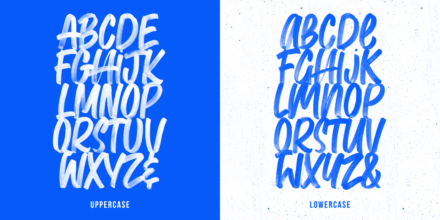 Slick Font Poster #1