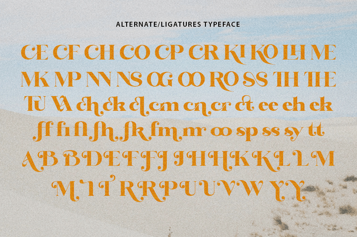 Bintro Font Poster #1