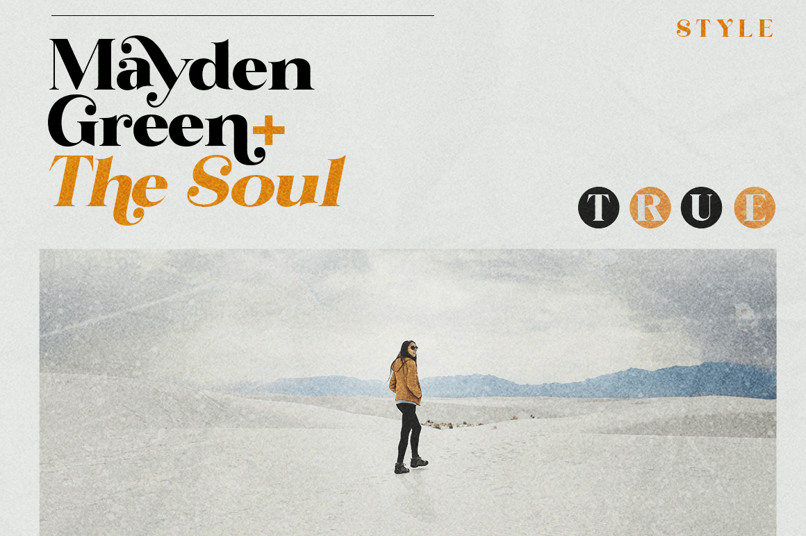 Bintro Font Poster #1