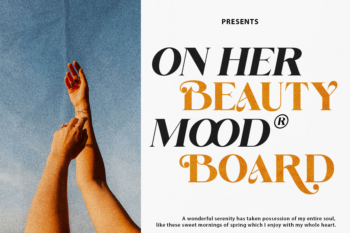 Bintro Font Poster #1