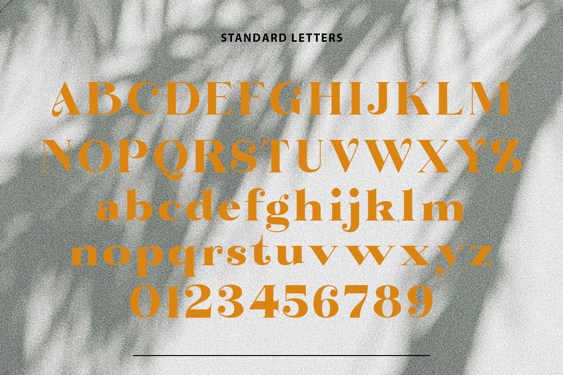 Bintro Font Poster #1