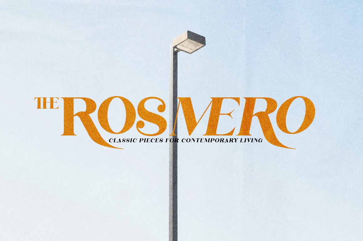 Bintro Font Poster #1