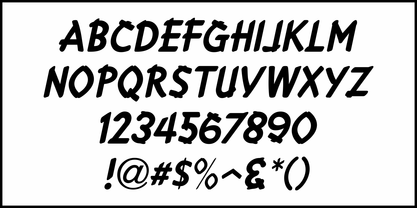 Road Picture Font Poster #1