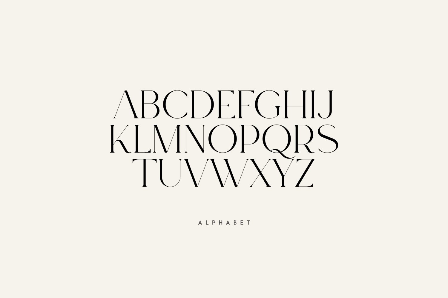 Sun Type Font Poster #1