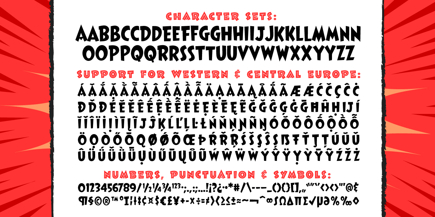 Thats All Folks Font Poster #1
